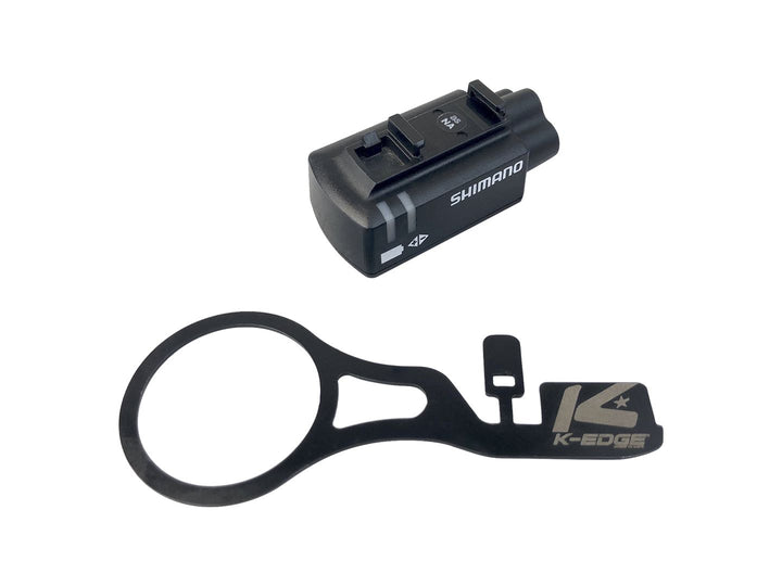K-EDGE Shimano Di2 Junction Box Stem Mount - Long Version Black