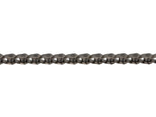 KMC HL1 Wide Chain - Single Speed 1/2" x 1/8" 100 Links Half Link Chain Silver