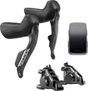 Kit de actualización SRAM Force eTap AXS (manetas de cambio/freno HRD derecha e izquierda) Pinzas de montaje plano Hammerhead Karoo Force Color Edition E1