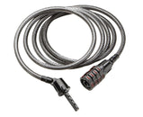 Candado de cable combinado de 4 dígitos Kryptonite KryptoFlex Keeper 512: 4 x 5 mm