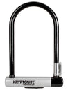Candado en U Kryptonite KryptoLok de 5 x 9 pulgadas con llave negra. Incluye soporte.
