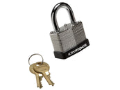 Candado de acero laminado Kryptonite con llave plana