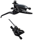 Maneta de cambio/freno Shimano ST-EF505 EZ Fire Plus, pinza de freno de disco BR-MT200 (derecha/trasera, 9 velocidades, negra)