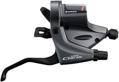 Maneta de cambio/freno Shimano Claris ST-RS200 de manillar plano (derecha, 8 velocidades)