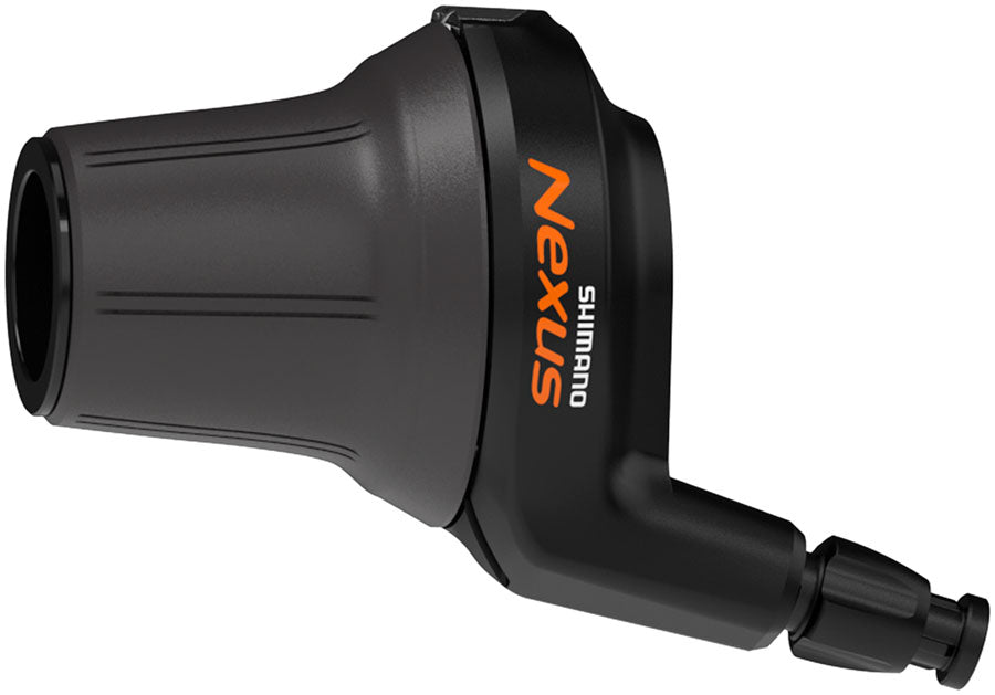Mando de cambio Shimano Nexus SL-C6001 RevoShift de 8 velocidades - Indicador óptico de marchas Para buje Nexus Inter-8 con engranajes internos BLK