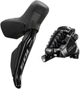 Maneta de cambio/freno Shimano 105 ST-R7170-RE Di2 BR-R7170 Pinza de freno de disco hidráulico - Trasera 12 velocidades Montaje plano NEGRO