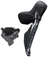 Shimano Ultegra ST-R8170F Di2 Shift/Brake Lever BR-R8170 Hydraulic Disc Brake Caliper - Right/Rear 12-Speed Flat Mount BLK