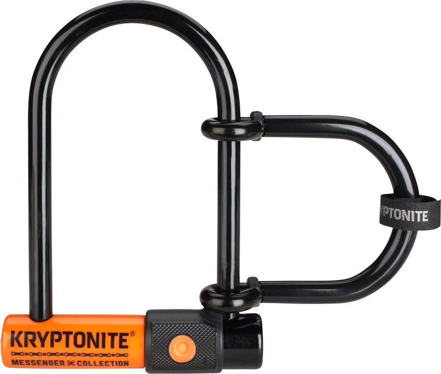 Kryptonite Messenger Mini Bike U-Lock with Wheel Extender
