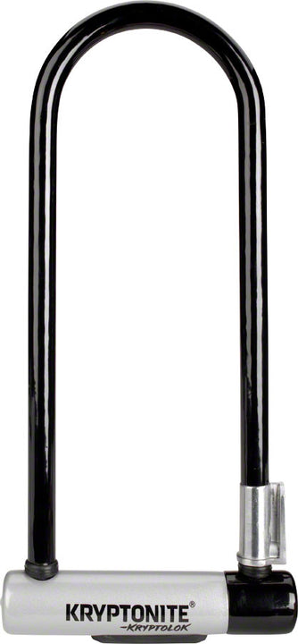 Kryptonite KryptoLok U-Lock - 4 x 11.5" Keyed Black Includes bracket