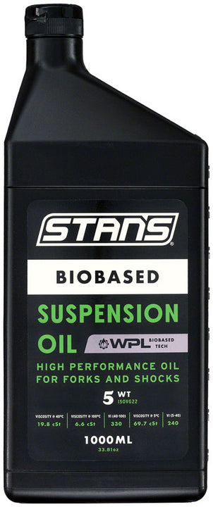 Stans Biobased Suspension Oil - 5WT 1L