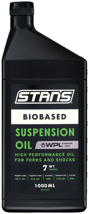 Stans Biobased Suspension Oil - 7WT 1L