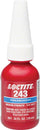Loctite #243 Threadlocker Medium Strength - For Fastners 6-20mm Oil Resistant 10ml