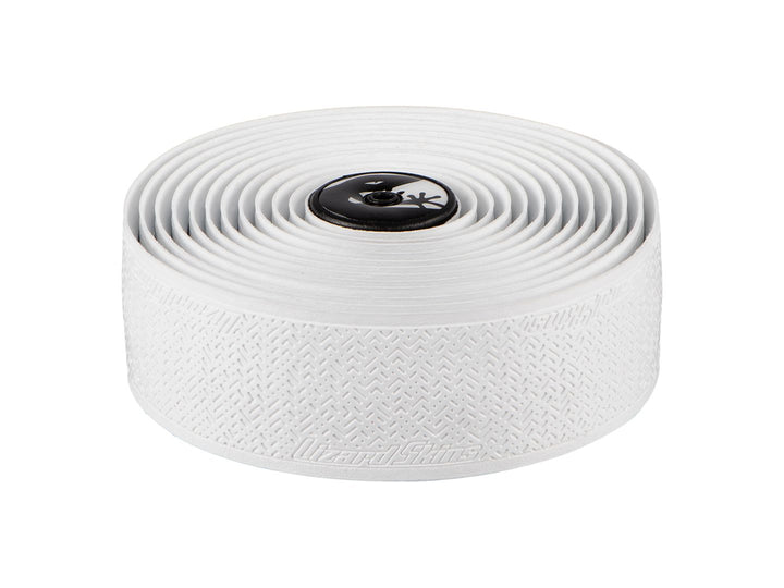 Cinta de manillar Lizard Skins DSP - 3,2 mm, color blanco diamante