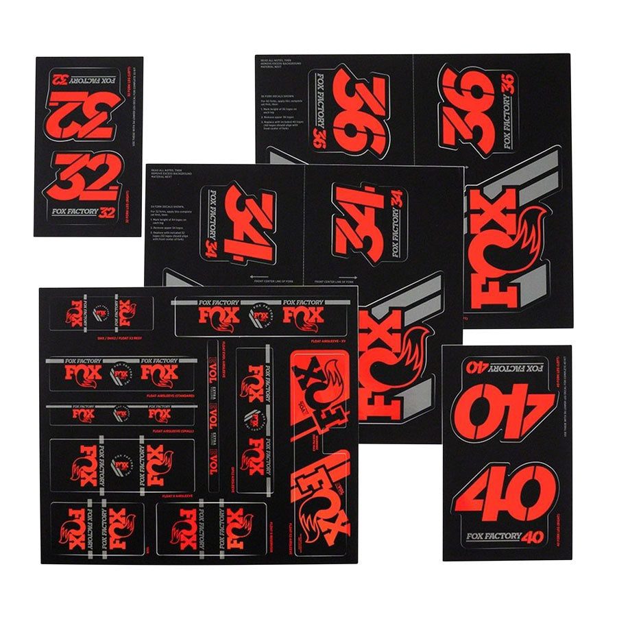 Fox Heritage Decal Kit - Thumbnail 3
