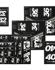 FOX Heritage Decal Kit for Forks and Shocks White
