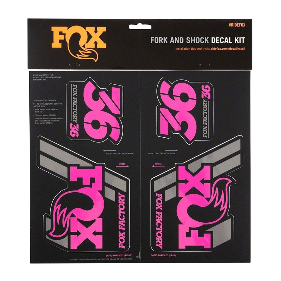 Fox Heritage Decal Kit - Thumbnail 4