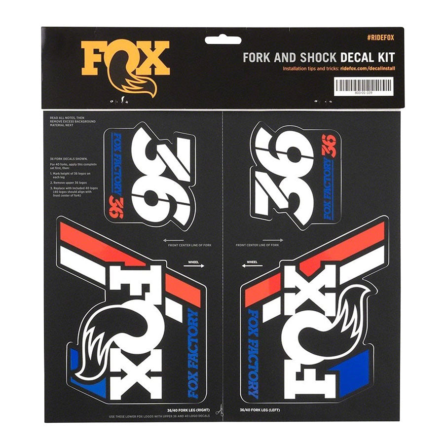 Fox Heritage Decal Kit - Thumbnail 5