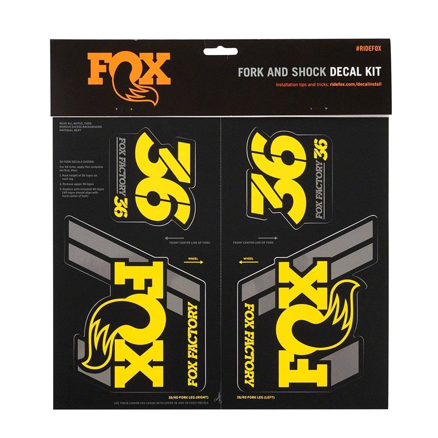 Fox Heritage Decal Kit - Thumbnail 2