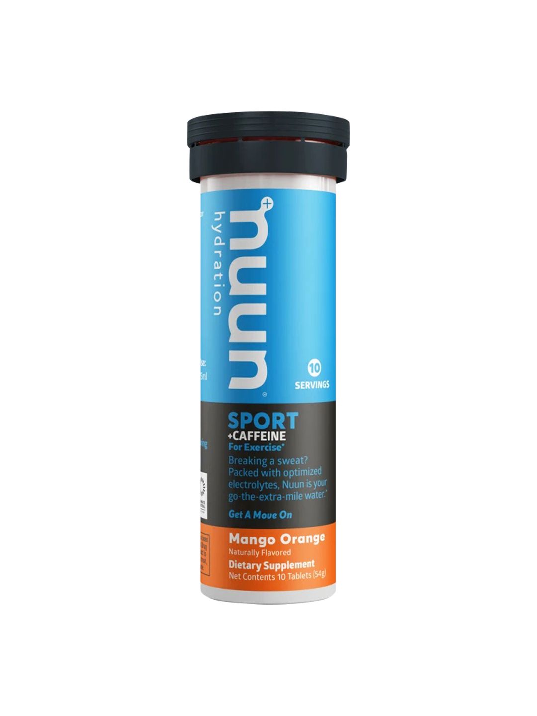 Suplemento Nuun Sport+ Mango Naranja 10 Porciones