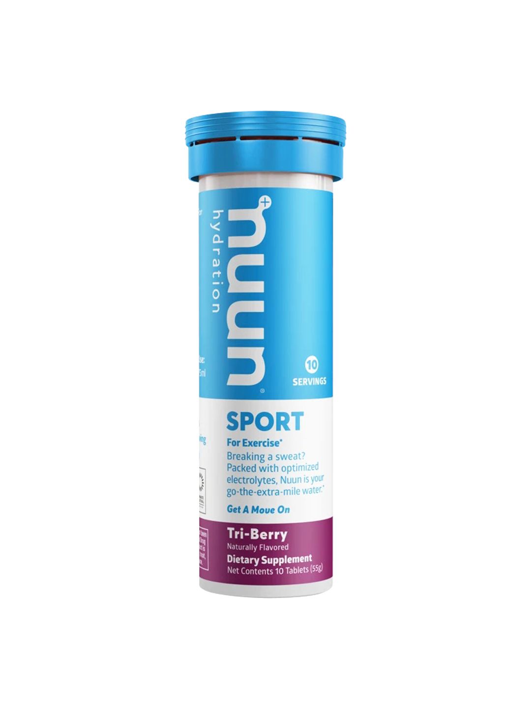 Suplemento Nuun Sport Tri-Berry 10 porciones