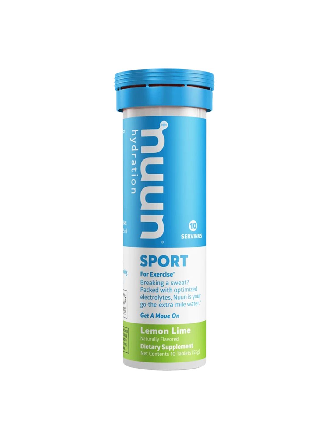 Suplemento Nuun Sport Limón-Lima 10 Porciones