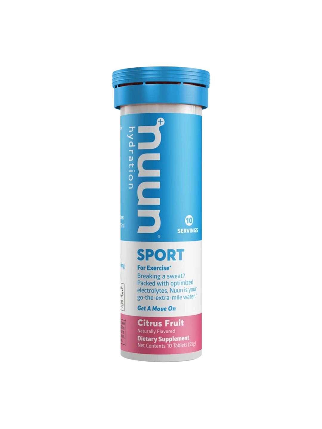 Suplemento Nuun Sport Cítricos 10 Porciones