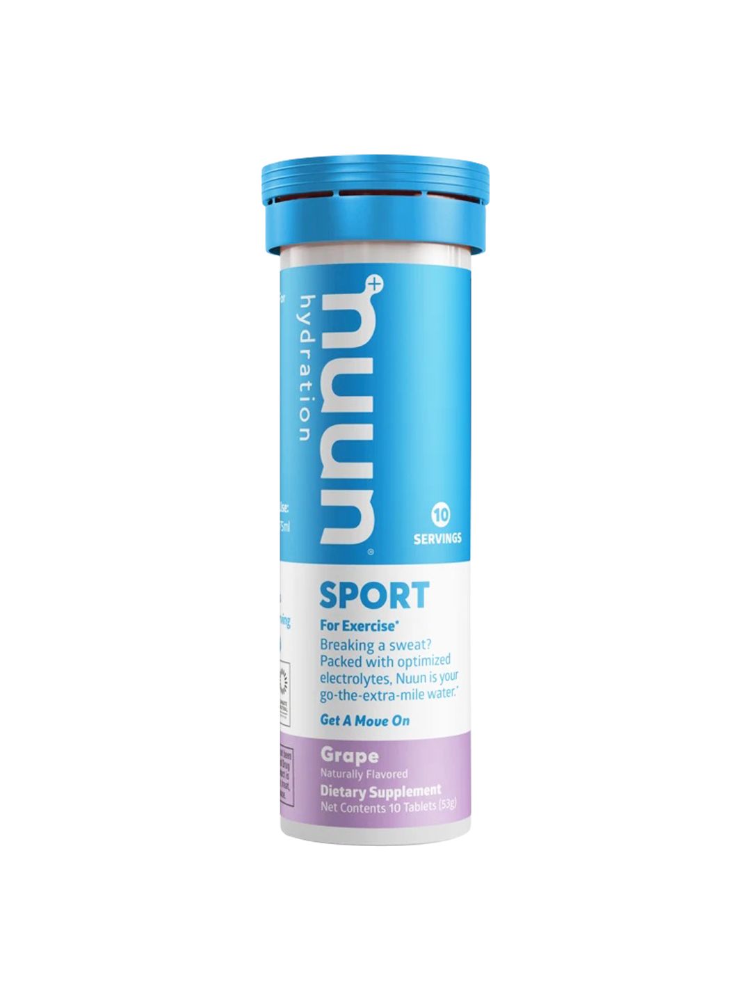 Suplemento Nuun Sport Grape 10 porciones