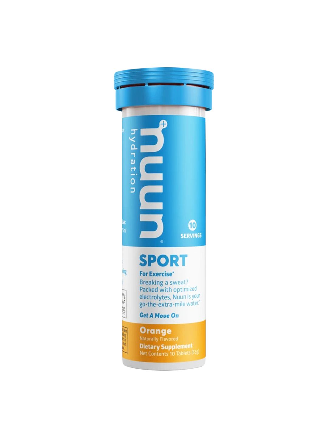 Suplemento Nuun Sport Naranja 10 porciones