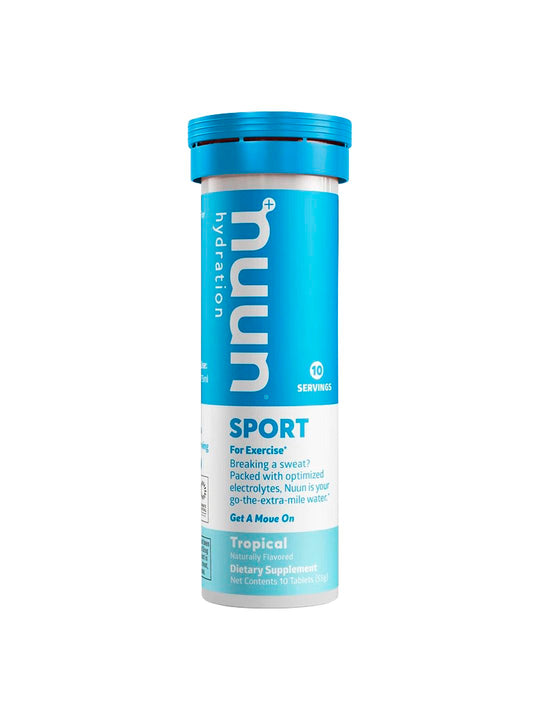 Suplemento Nuun Sport Fruta Tropical 10 Porciones