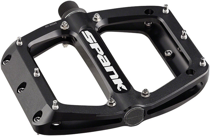Spank Spoon 110 Pedals - Platform Aluminum 9/16" 110mm Wide Black