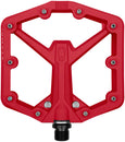 Pedales Crankbrothers Stamp 1 Gen 2 - Plataforma Composite 9/16" Rojo Grande