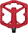 Pedales Crankbrothers Stamp 1 Gen 2 - Plataforma Composite 9/16" Rojo Pequeño