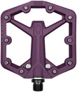 Pedales Crankbrothers Stamp 1 Gen 2 - Plataforma Composite 9/16" Morado Pequeño