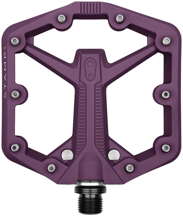 Pedales Crankbrothers Stamp 1 Gen 2 - Plataforma Composite 9/16" Morado Pequeño