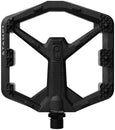 Pedales Crankbrothers Stamp 0 - Plataforma de aluminio de 9/16", color negro, tamaño grande