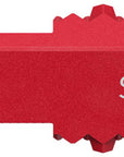 Crankbrothers Stamp 0 Pedals - Platform Aluminum 9/16" Bright Red Large