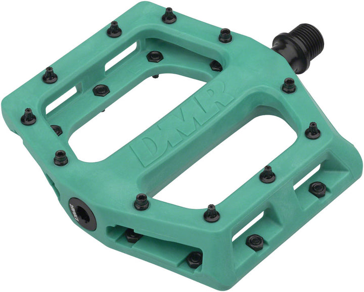 Pedales DMR V11 - Plataforma Composite 9/16" Turquesa