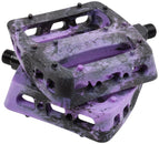 Pedales Odyssey Twisted Pro para PC - Plataforma de composite/plástico, 9/16", negro/morado