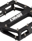 Pedales DMR Vault - Plataforma de aluminio de 9/16" con acabado negro arenado