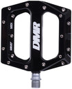 Pedales MIDI DMR Vault - Plataforma de aluminio de 9/16" en negro brillante