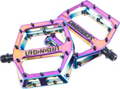 Pedales DMR Vault - Plataforma de aluminio de 9/16" con acabado Oil Slick