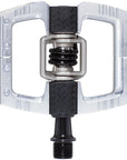 Pedales Crankbrothers Mallet DH - Plataforma de doble cara sin clip, aluminio, 9/16", acabado plateado pulido