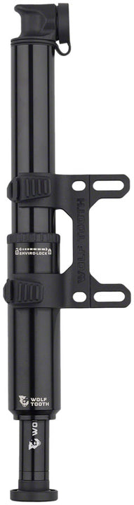 Bomba de encapsulado Wolf Tooth con herramienta para tapones de neumáticos - 85 cc