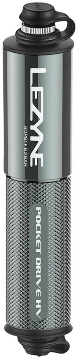 Inflador de CO2 Lezyne Pocket Drive HV - Gris brillante
