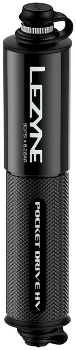 Inflador de CO2 Lezyne Pocket Drive HV - Negro brillante