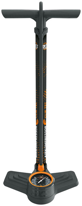SKS Airkompressor ClikTek 10.0 Floor Pump - 144 PSI  900mm Hose 80mm Gauge