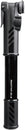 Minibomba Topeak Mountain DA G de 60 psi con manómetro, color negro