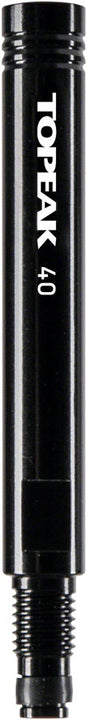 Juego de extensores de válvula Topeak (par de 40 mm, negro)