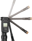 Topeak Mountain Digital Shock/Tire Mini Pump - 2Stage 300psi Black