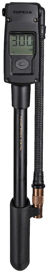 Bomba de amortiguador digital Topeak Pocket Shock - 300 psi